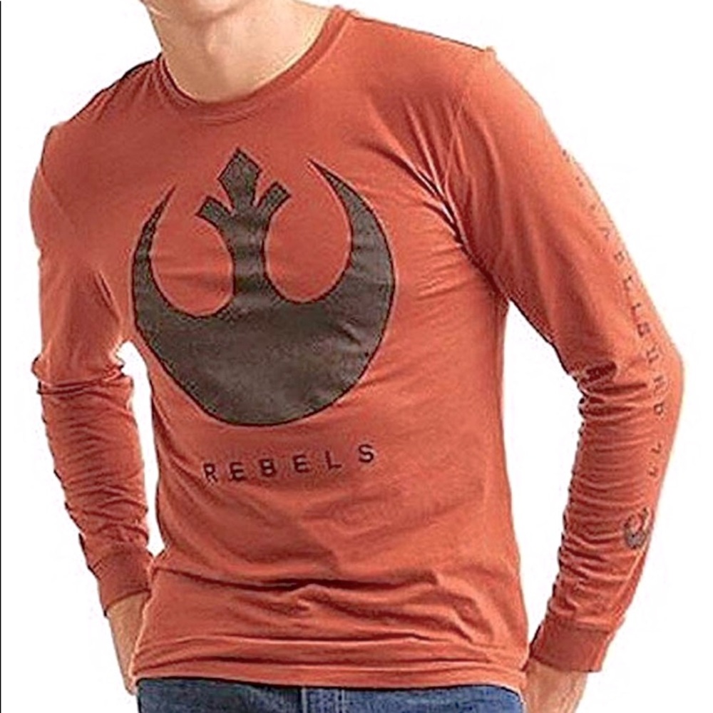 Star Wars The Last Jedi Rebel Logo Long Sleeve